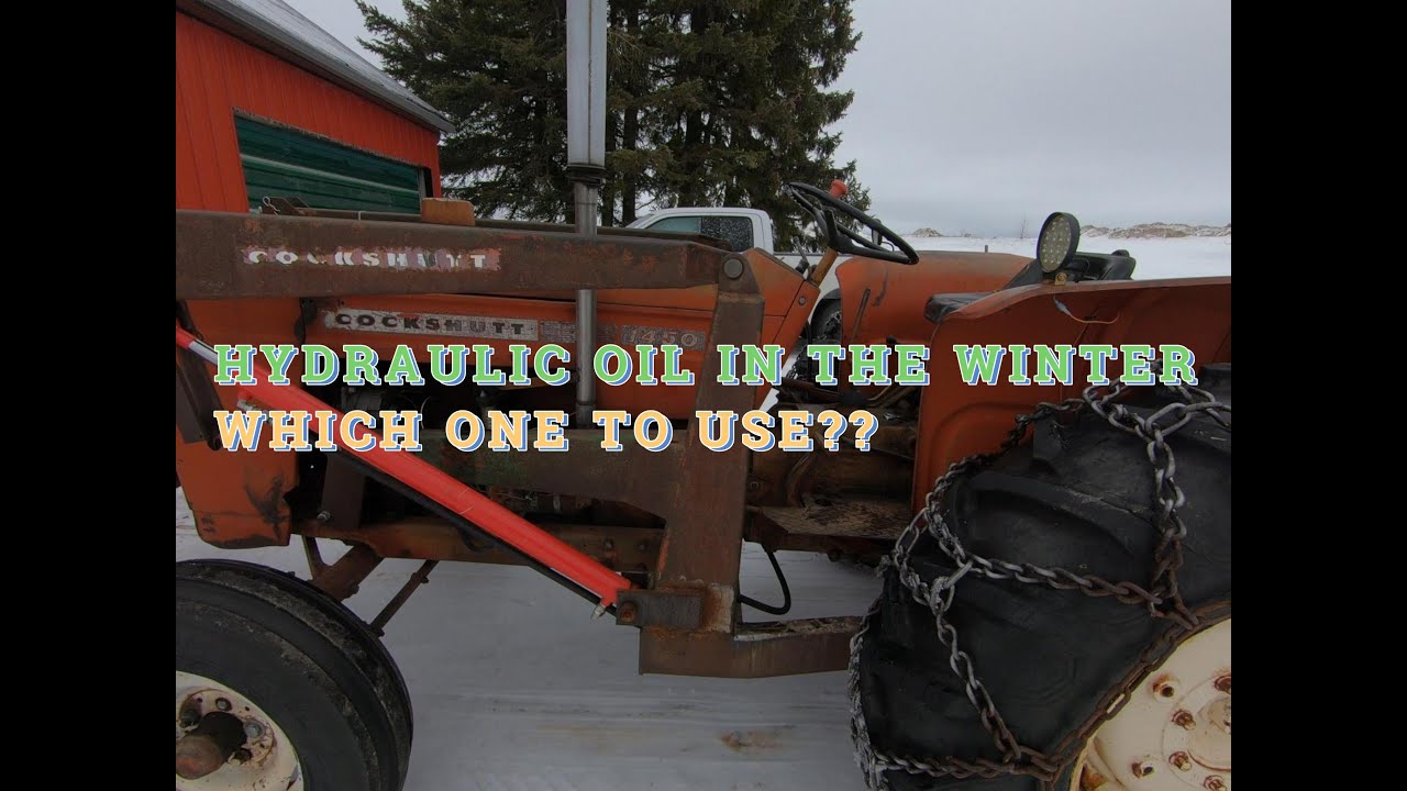 LOADER HYDRAULICS STOP WORKING IN THE COLD! EASY FIX