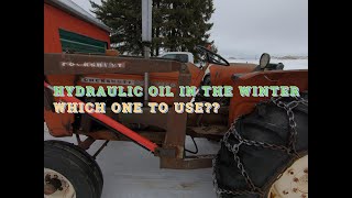 LOADER HYDRAULICS STOP WORKING IN THE COLD! EASY FIX