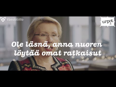 Ole läsnä, anna nuoren löytää omat ratkaisut