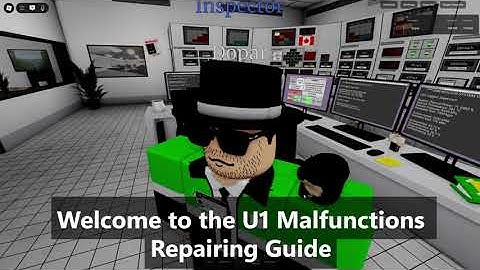 U1 Malfunctions Repairing Guide - Briefly - V1.6.5 RBWR Guide