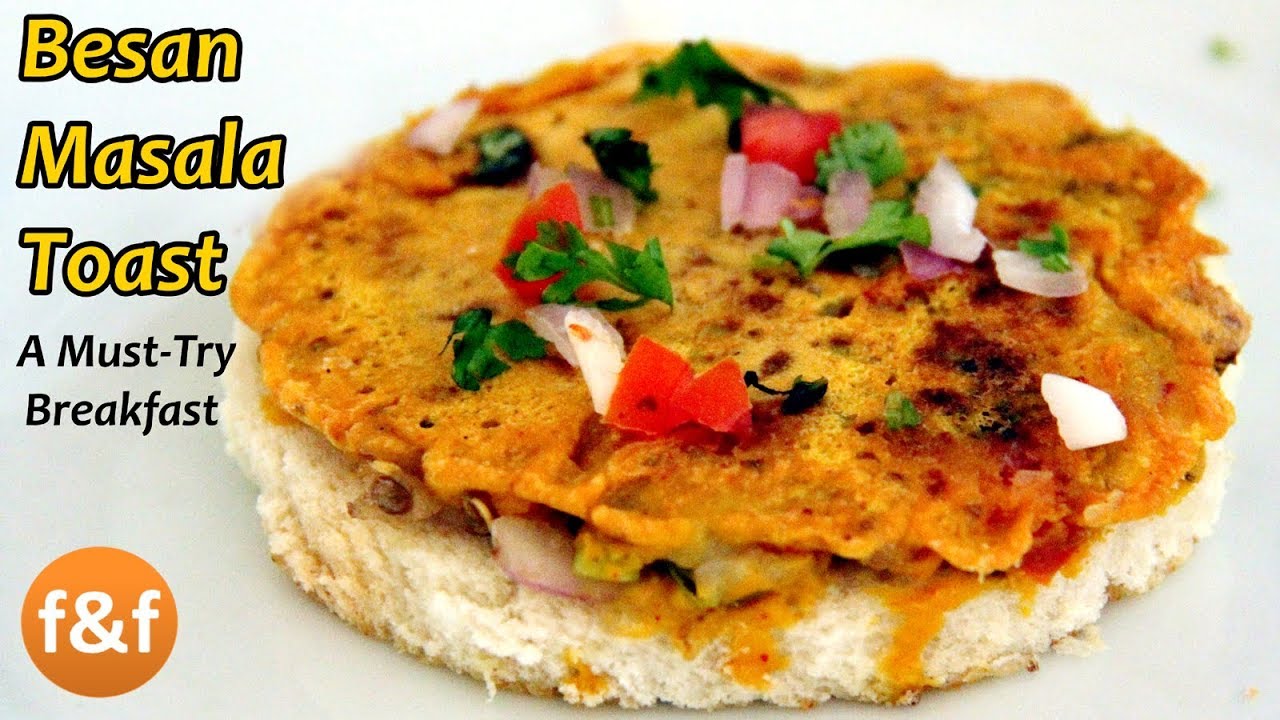 नाश्ते की अनोखी रेसिपी- आसान non Fried नाश्ता बेसन आलू टोस्ट | Healthy Easy Indian Breakfast Recipes | Foods and Flavors