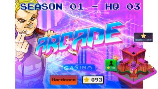 Urban Rivals Arcade Mode: Season 1, HQ3 (Montana - Hardcore)