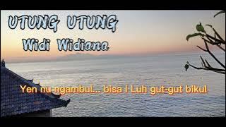 Utung Utung ( Karaoke / Reupload ) Voc Widi Widiana