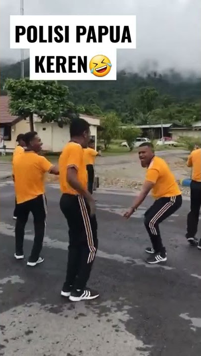 polisi joget viral