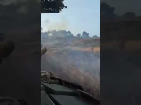 Атмосферные кадры наступления ВС РФ на Авдеевку