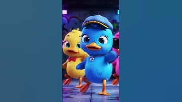 cute ducks dance hiphop #dancing #babyshark #cute