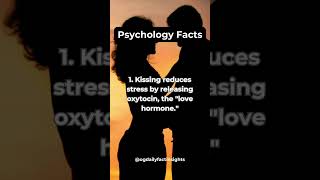 4 Psychology Facts About Kissing... #shorts #facts #psychologyfacts