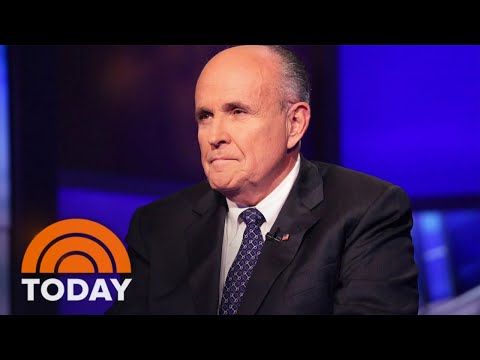 Rudy Giuliani Responds To Compromising Scene In ‘Borat’ Movie | TODAY