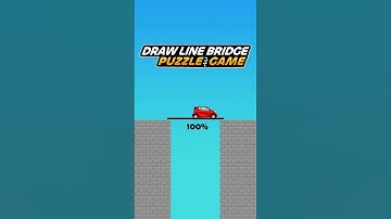 #draw line bridge puzzle game #level 300#viral short