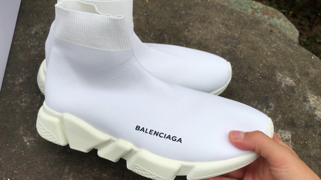 Balenciaga Women Speed sneakers upper fabric sole fabric insole