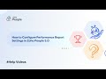 How to Configure Performance Report Settings in Zoho People 5.0 | Help Videos | Zoho People