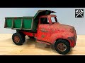 1950's Tonka Dump Truck Restoration - Antique Toy Restoring