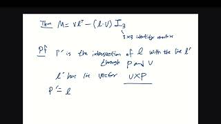 Homogeneous Transformation and Perspective Projection