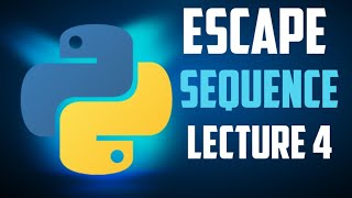 escape sequence in python