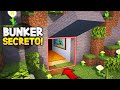 MINECRAFT: COMO HACER UN INCREIBLE BUNKER SECRETISIMO 100% INDETACTABLE! | SOLO PARA PROS