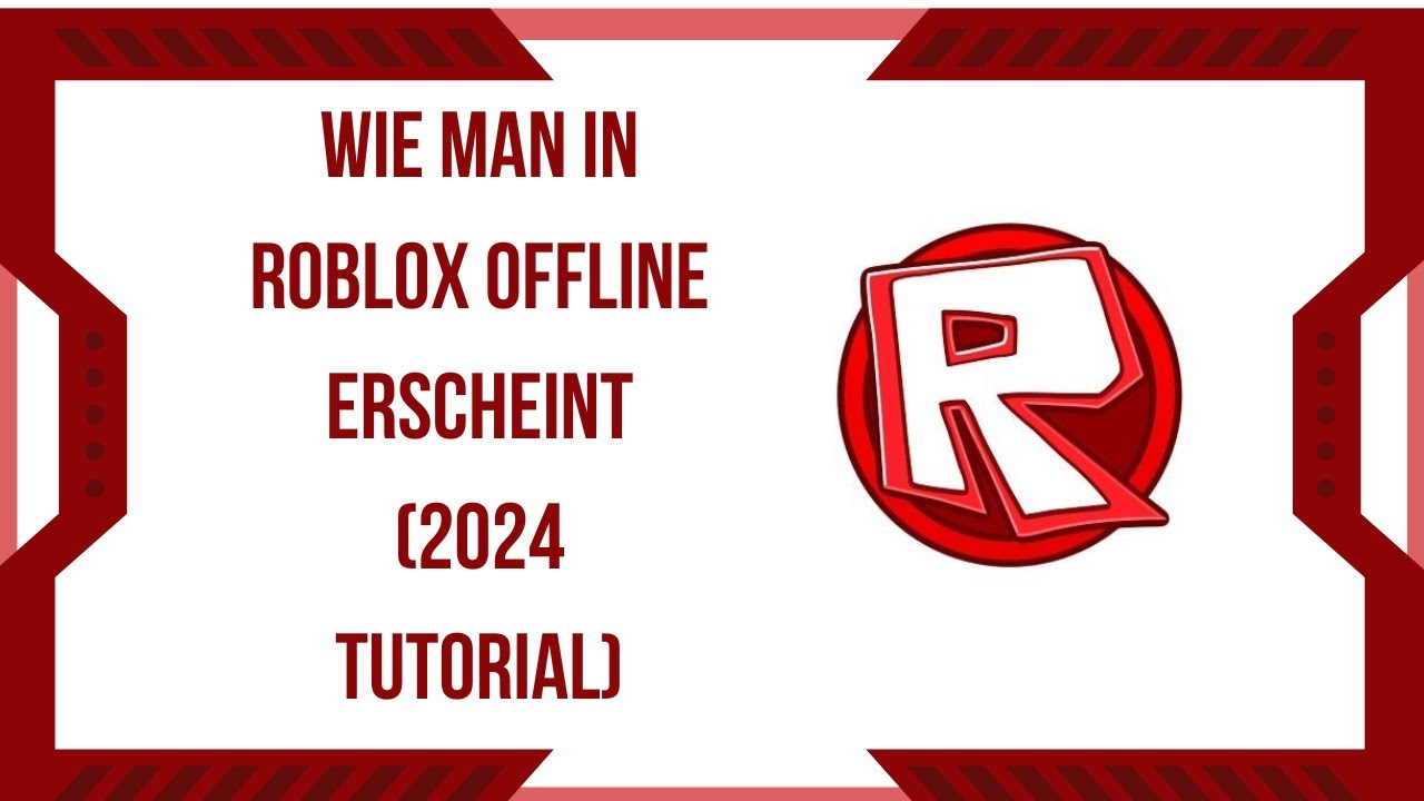 Wie Man In Roblox Offline Erscheint 2025 Tutorial YouTube 