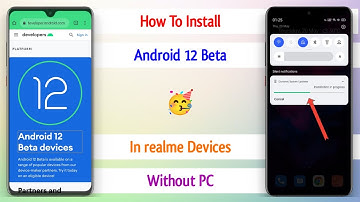 Install Android 12 In realme Devices | realme Android 12 Update | realme Android 12 Beta 1 ~ 🔥🔥🔥
