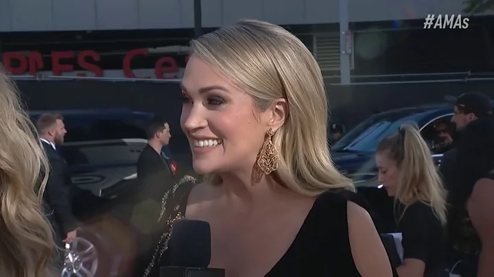 Carrie Underwood Red Carpet Interview - AMAs 2018