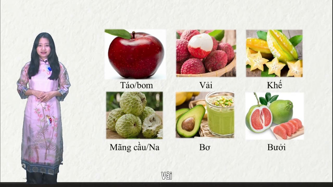 越南語磨課師-水果名字