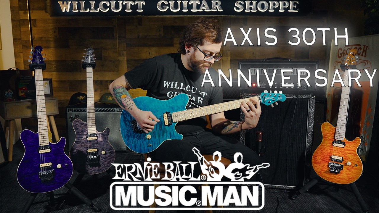Ernie Ball Music Man 30th Anniversary Axis Trans Red Quilt (561
