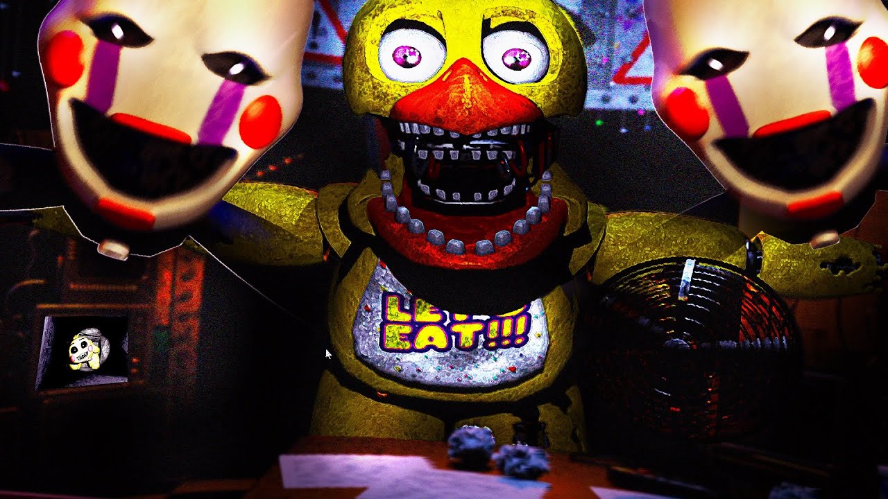 SO MANY JUMPSCARES WTF IM GOING TO DIE!!! FNAF 2