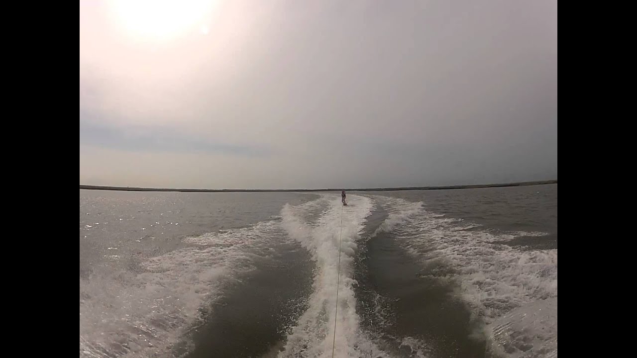 Wakeboarding behind wildwood/ stone harbor YouTube