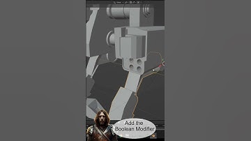Using The Boolean Modifier In Blender To Create Extractions In Meshes, Holes etc.
