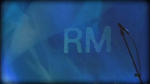 RM Live in Seoul @ 롤링홀 Teaser 1