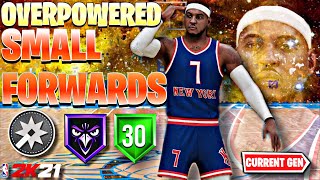 FIRST EVER TOP 3 TOXIC SMALL FORWARD BUILDS on NBA 2K21 CURRENT GEN! FIRST EVER TOP 3 TOXIC SMALL FORWARD BUILDS on NBA 2K21 CURRENT GEN!