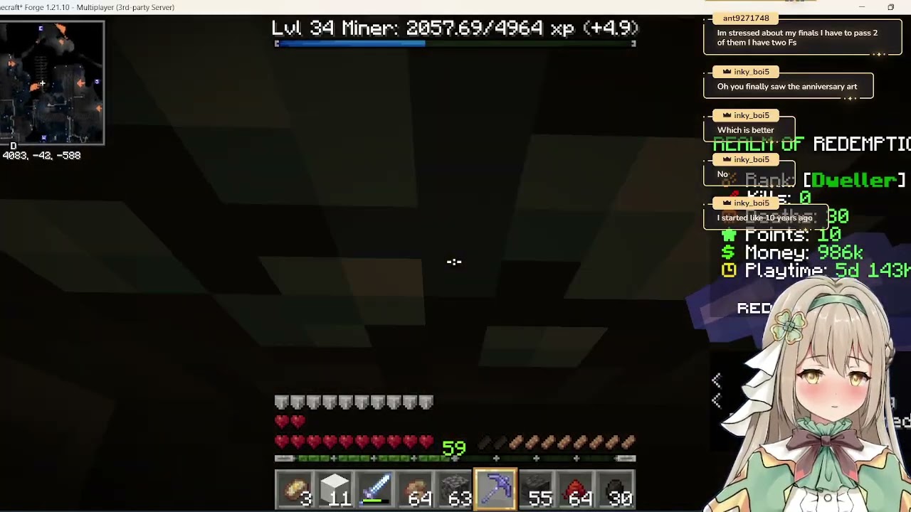 Minecraft RP Server - I Can't Stop Clearing Skulk