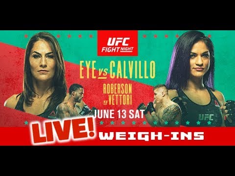 UFC on ESPN 10: Jessica Eye vs. Cynthia Calvillo  | LIVE