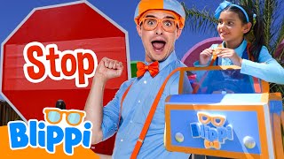 blippi makes race cars toys colors 30 min fun stories colors