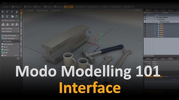 Modo Modelling: Interface intro