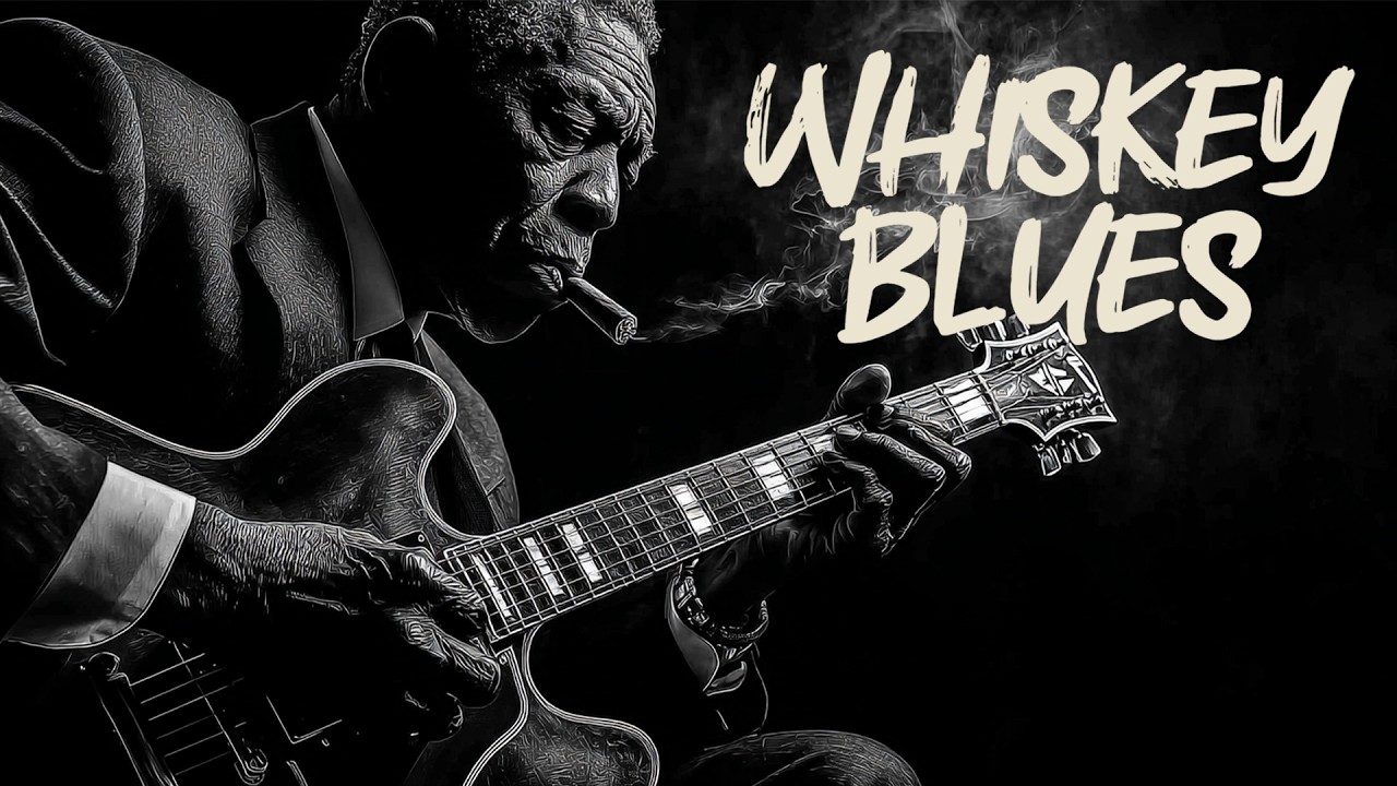 Whiskey Blues Guitar Lounge | Smooth Slow Blues for Midnight Moments