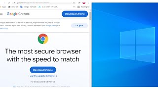 download and install google chrome | make google chrome the default browser