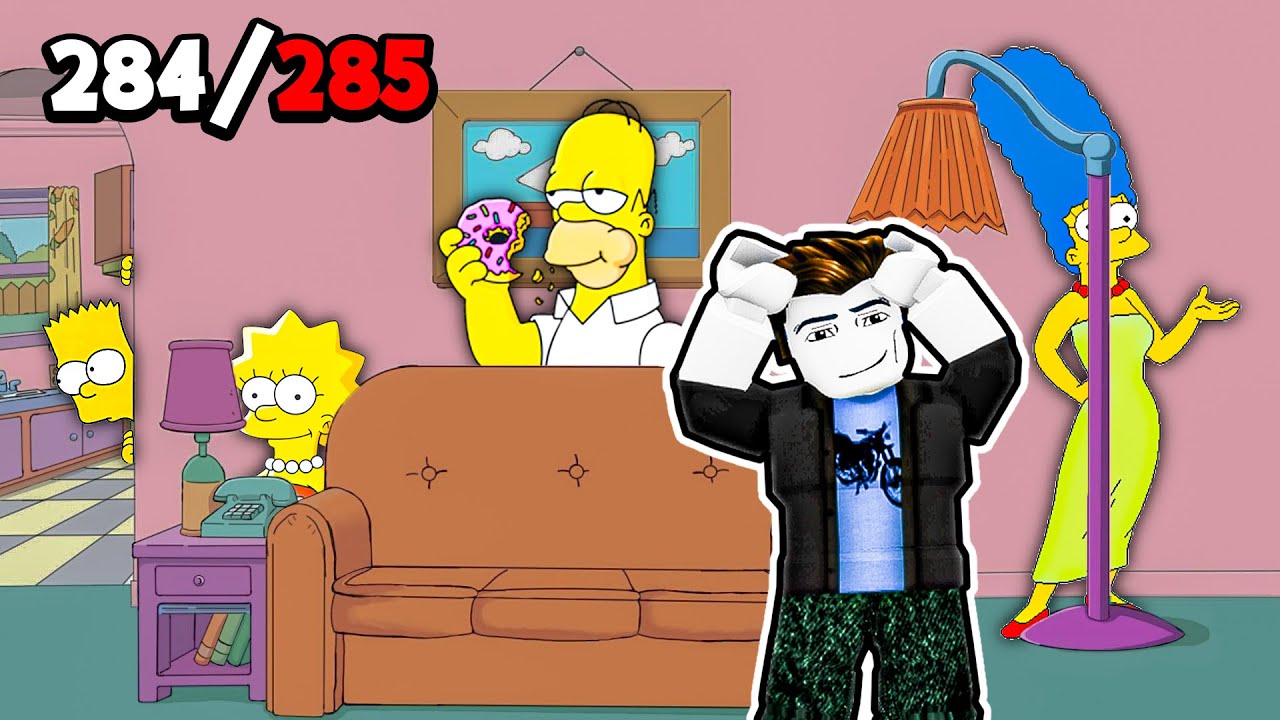 Найти Симпсонов в Roblox. Найти Симпсонов