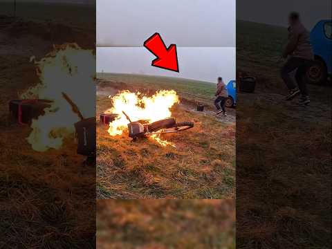 انتقام العجوز من الدراجين نهاية صادمة 