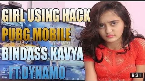 BINDASS KAVYA HACKER ANOTHER GIRL USING HACK PUBG MOBILE AFTER ROG STREAM , POOJA