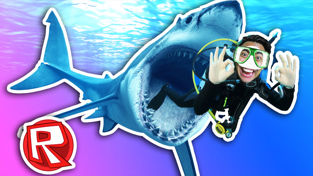 Shark Attack Roblox Youtube - show me guava juice playing jailbreak on roblox