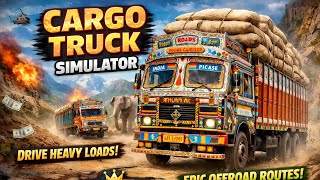 Cargo Truck Simulator 🚚 | Extreme Offroad Driving & Heavy Load Challenge! screenshot 5