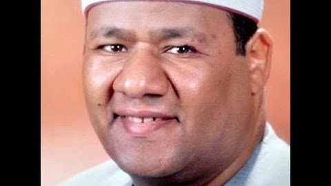 الشيخ محمود ابو الوفا الصعيدي سورة  الاحزاب و ق الرحمن  وقصار السور  1995