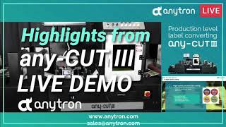 Preview: any-CUT III live demo
