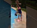 CHEAPEST lady cleans her family's clothes in the POOL 👕| Extreme cheapskates