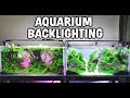 How to make cheap led aquarium backlighting