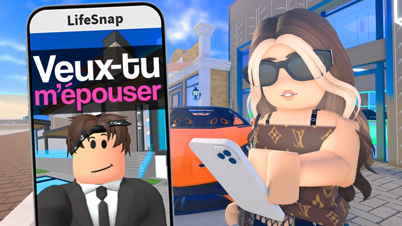 MA VIE DE RÊVE SUR SNAPCHAT ROBLOX