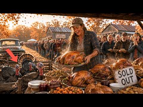 She Bought 300 Turkeys in the Dead of Summer — The Whole County Laughed Until Thanksgiving