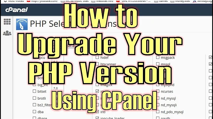 How to Upgrade your PHP Version using CPanel