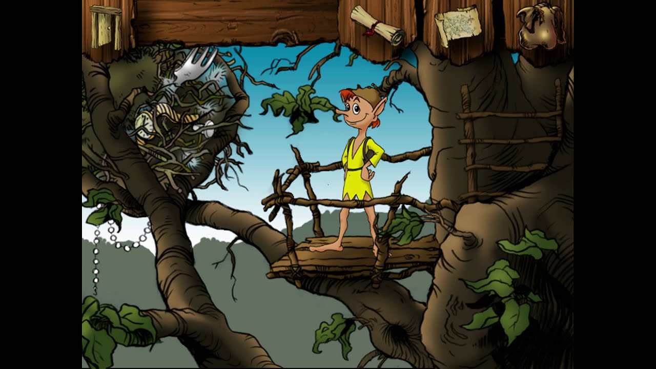 [PC💿] 🇩🇰 Egefolket - Snap og Trylledrikken (2001) (fraklip #1) Reden i træet