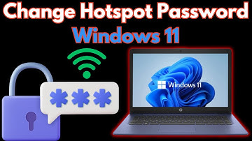 How to Change Mobile Hotspot Password on Windows 11 (2024)