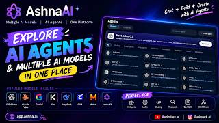 🤖 AshnaAI — Explore Multiple AI Models & Agents #gpt #gpt6astra #ai #agent screenshot 3